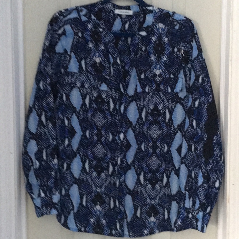 Calvin Klein long sleeve blouse